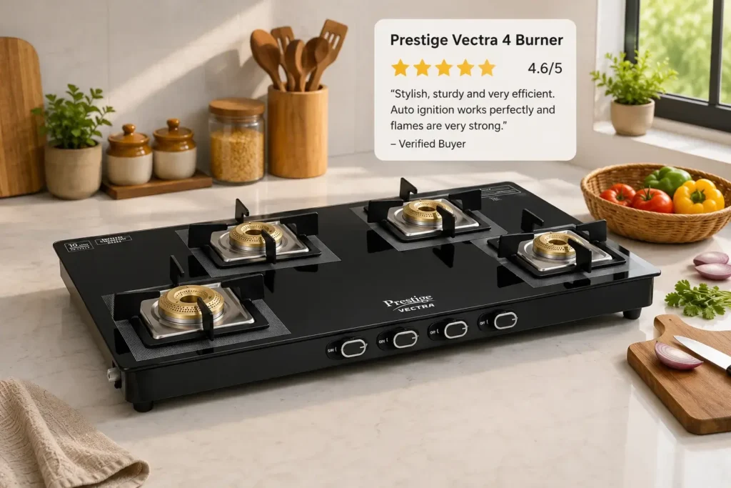 8 Modern kitchen with Prestige stove features